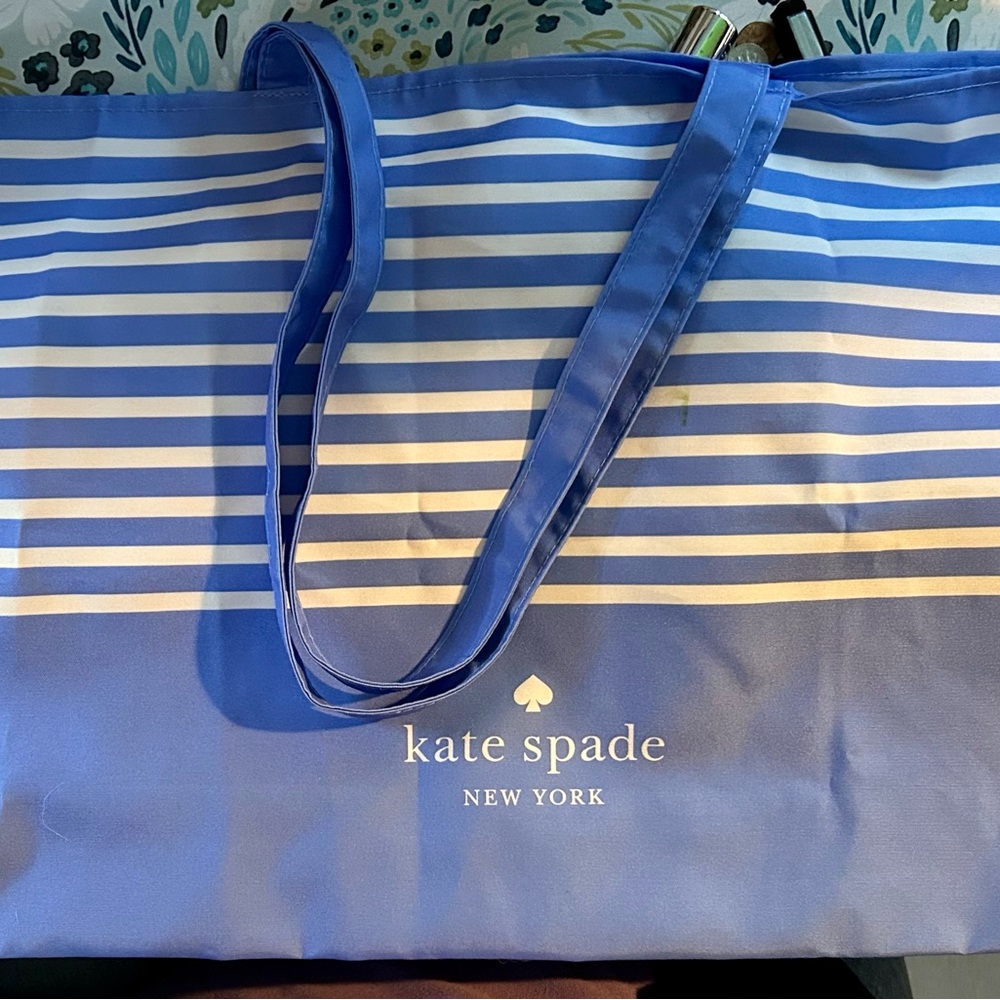 Kate Spade light weight striped tote.